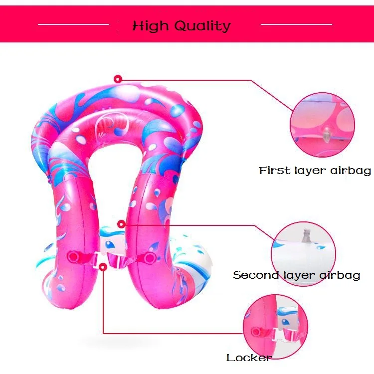 Детские надувные изделия для плавания две подушки кольца для плавания надувной плавательный бассейн сиденье лодка предохранительная