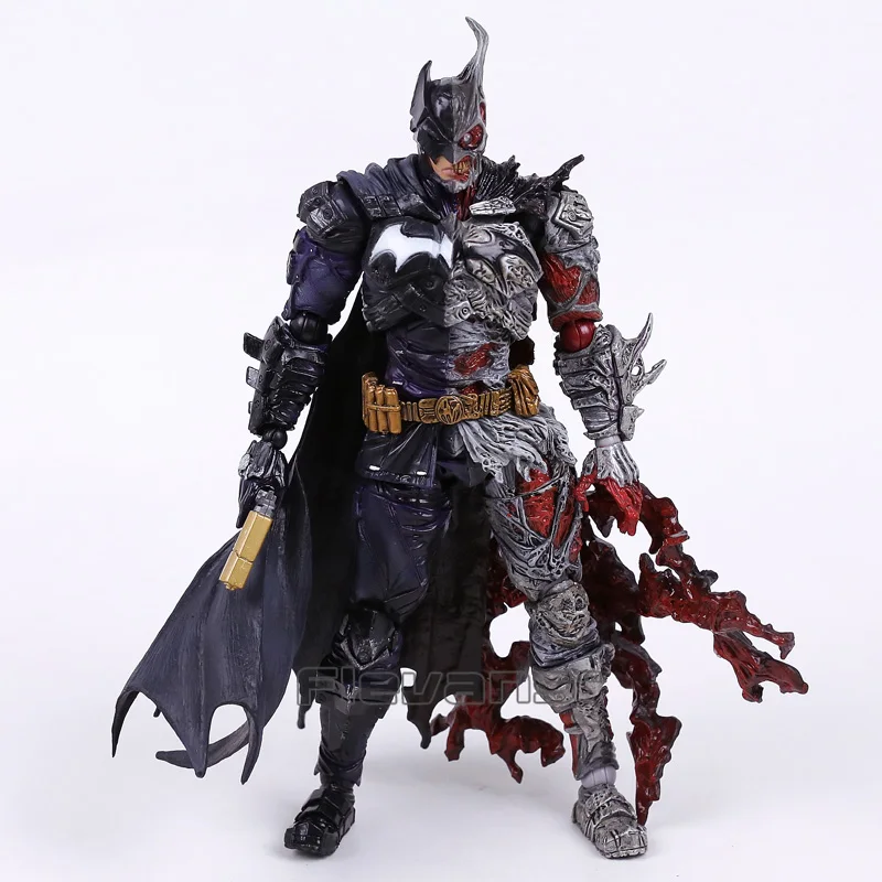 Play Arts Kai DC Comics Batman Rogues галерея Двусторонняя ПВХ фигурка Коллекционная модель игрушки