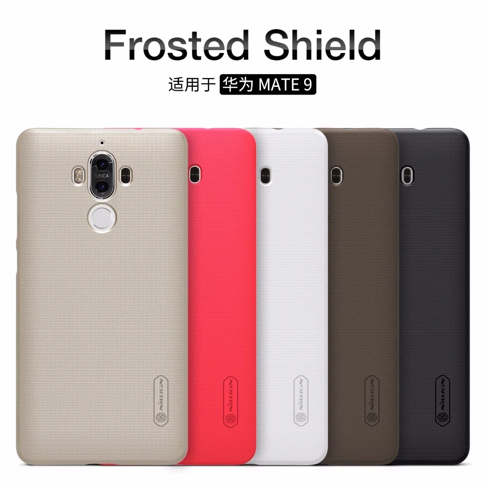 kiezen Leer Kan worden genegeerd Huawei Mate 9 case Huawei Mate 9 cover NILLKIN Super Frosted Shield matte  back cover case - AliExpress