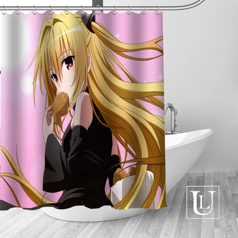 Custom the Anime Gallery Curtain Fabric Modern Shower Curtain bathroom