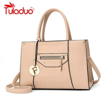 Luxury Leather Bags Women Handbags 2019 Large Capacity Vintage Ladies Hand Bags Top-Handle Bag Tote Sac Shoulder Messenger Bag women genuine leather purses and handbags vintage brown large shoulder bag ladies tote bag luxury designer brand top handle bags