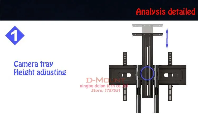 Супер качество алюминий NB AVA1500-60-1P 3"-65" Белый ЖК-Телевизор тележка плоская панель плазменная тележка стенд с камерой лоток и AV полка