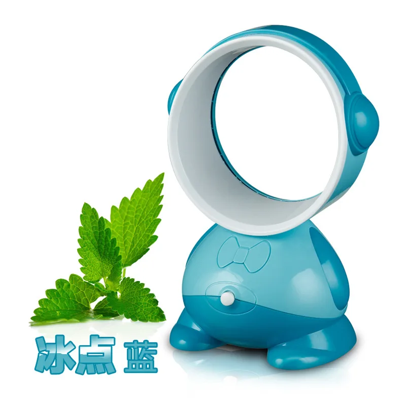 

Air Cooler USB Leafless Fan Student Dormitory Desktop Mini Fan New Exotic Creative Gift Fan Mute