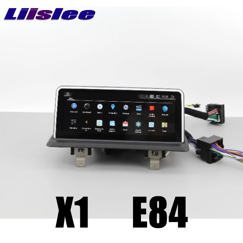 Best LiisLee Car Multimedia GPS Audio Hi-Fi Radio Stereo For BMW X1 E84 2009~2015 Original NBT Style Navigation NAVI 8