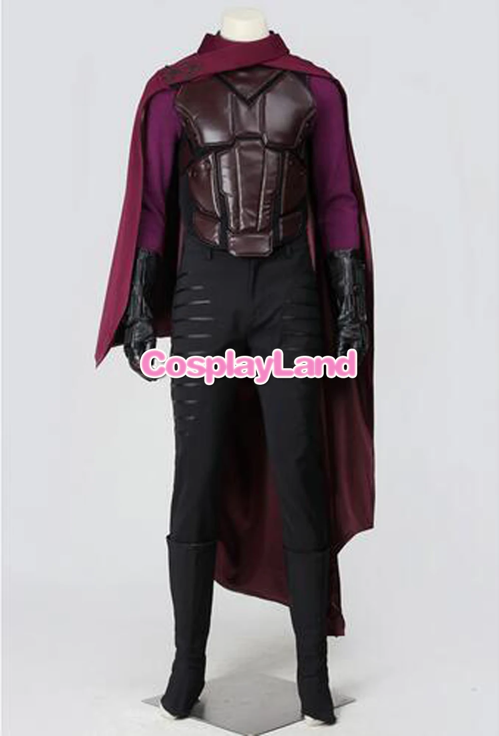 X-men Magneto Days of Future Past cosplay Costume Max eisenhardt Erik Lensherr мужской костюм супергероя на Хэллоуин для взрослых