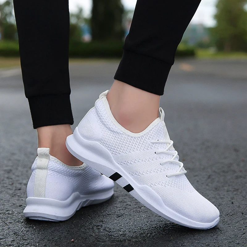 2019 Fashion Flyknit Running Casual Shoes Men Free Outdoor Sport Shoes For Man White Laces Light Shoes For Male Fintness 