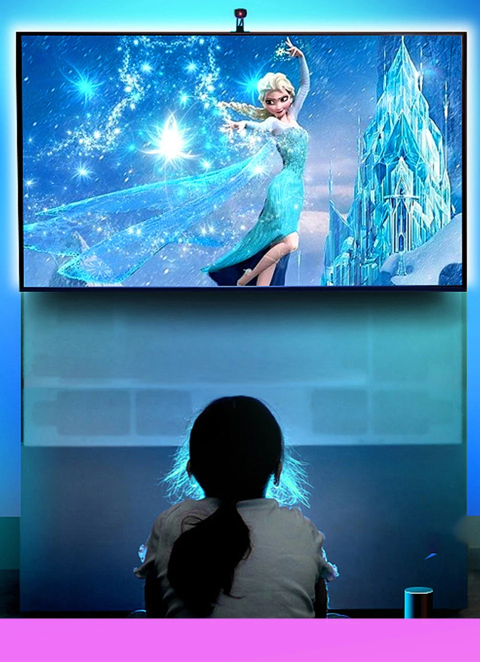 RGB Decorative LED Lights Christmas Decor LED Lamp Tape for TV Background Lighting Holiday Party Wedding Decorative Lights (8)