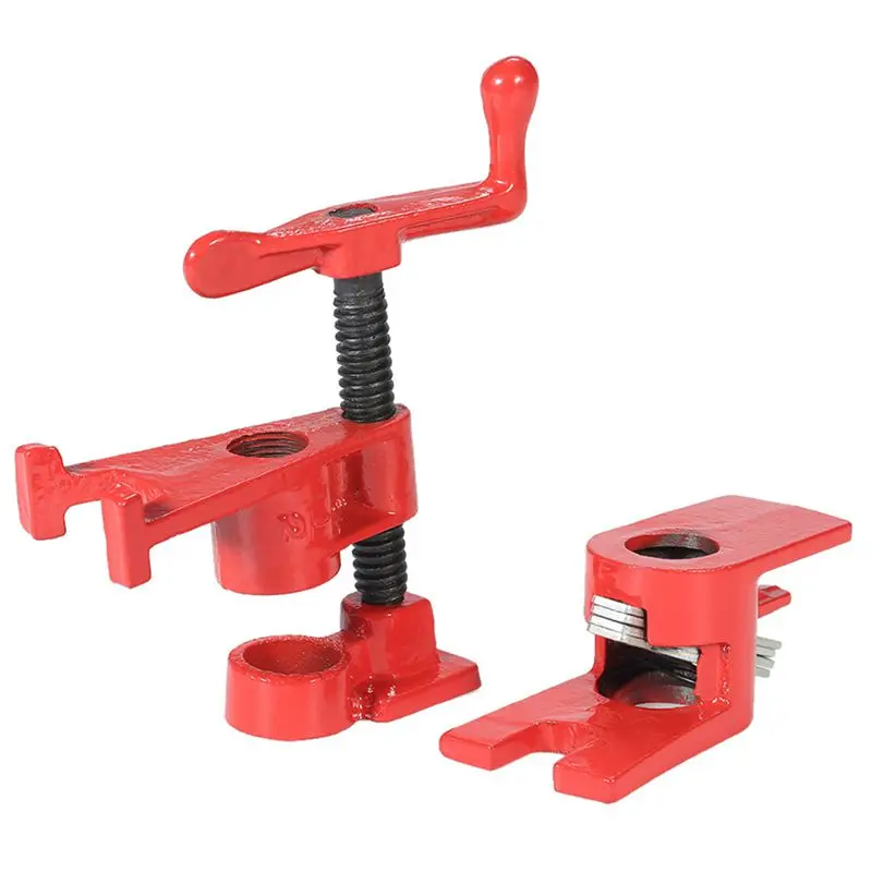 

1/2 inch Heavy Duty Pipe Clamp Woodworking Wood Gluing Pipe Clamp Pipe Clamp Fixture Carpenter Woodworking Tools