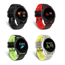 TSAI Смарт-часы цветной экран водонепроницаемый монитор сердечного ритма кровяного давления фитнес-трекер монитор сна Bluetooth браслет