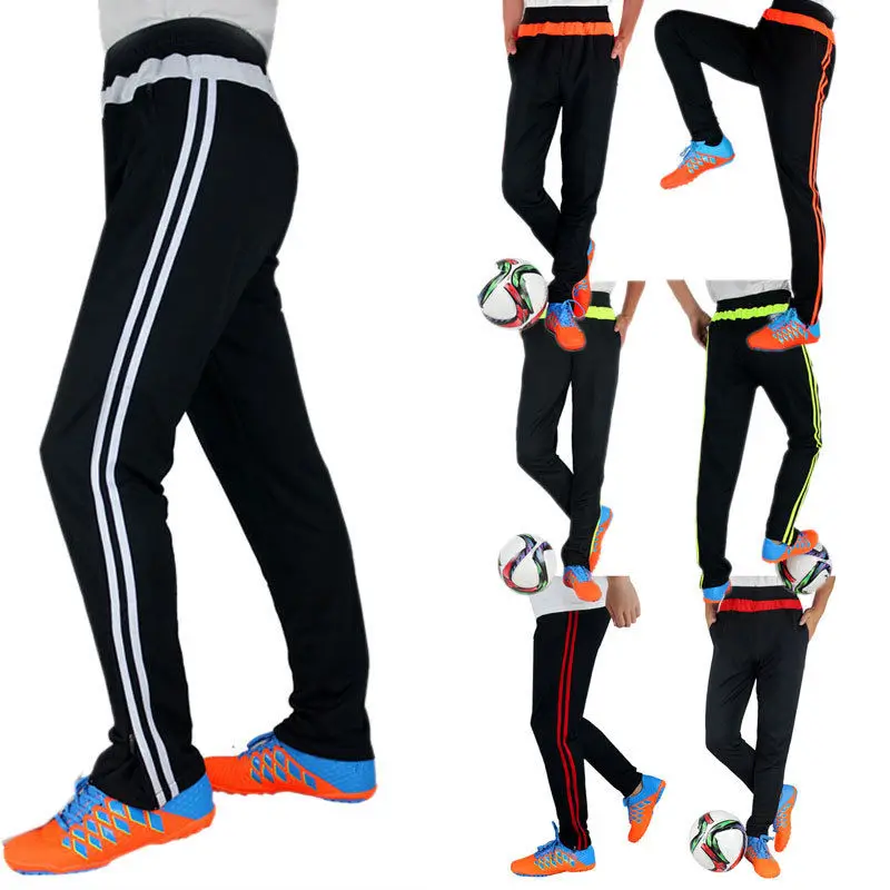New Mens Bottoms Soccer Training Tracksuit Cycling Jogging ...