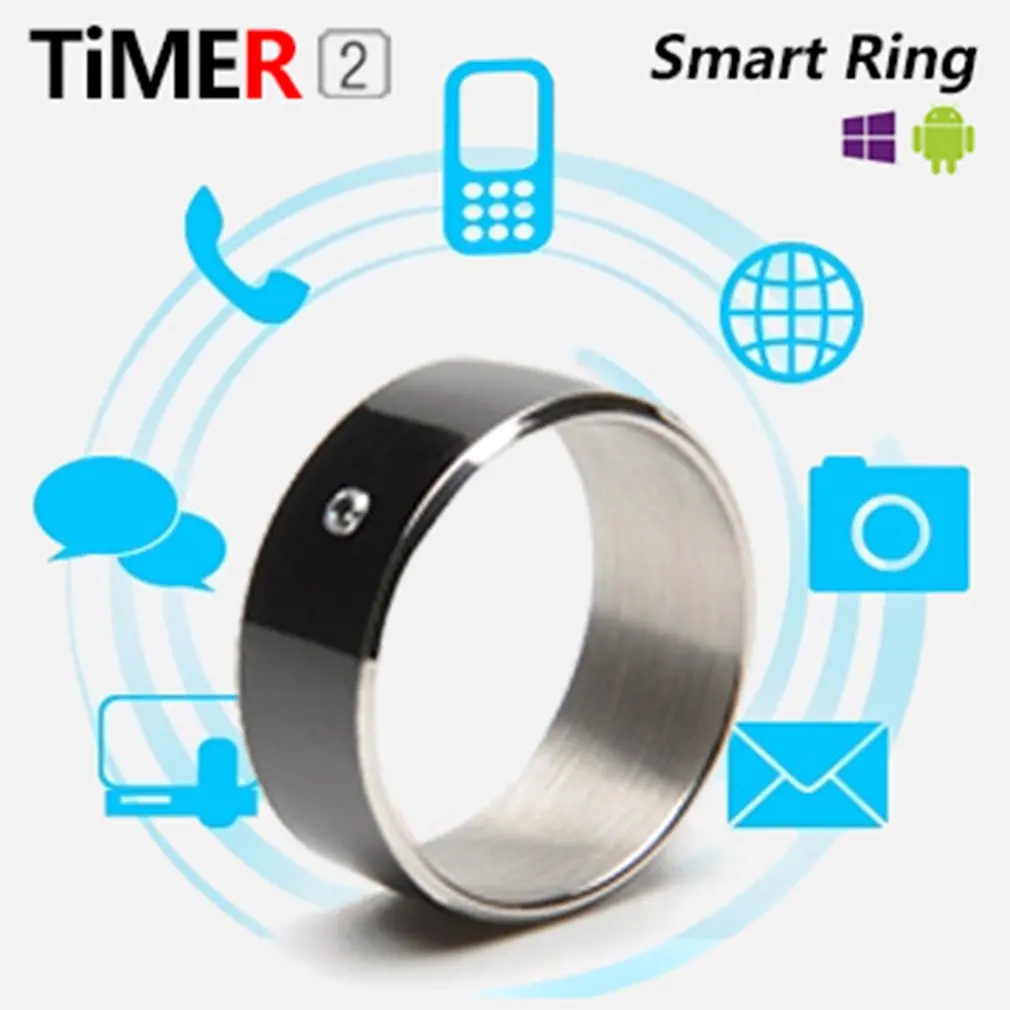 

MJ2 Portable Waterproof Dust-proof NFC Chip Smart Finger Ring For Android Mobile Phone Titanium Steel Smart Ring