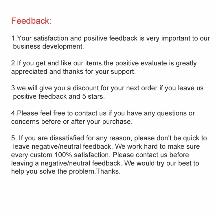 feedback