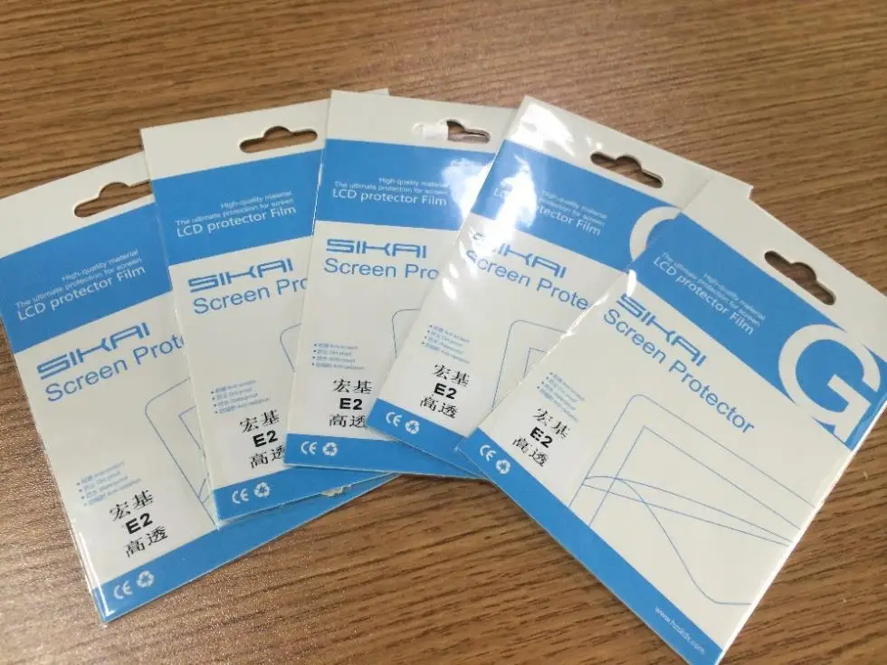 Wholesale Price Hot selling SIKAI 3pcs Clear Screen Protector In Stock For Acer Liquid E2 v370r Fast Shipping Phone | Мобильные