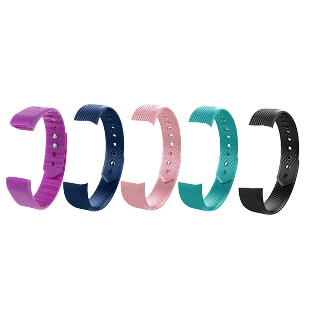 

Silicone Watchband Buckle Strap Replacement For ID 115 Smart Watch Bracelet