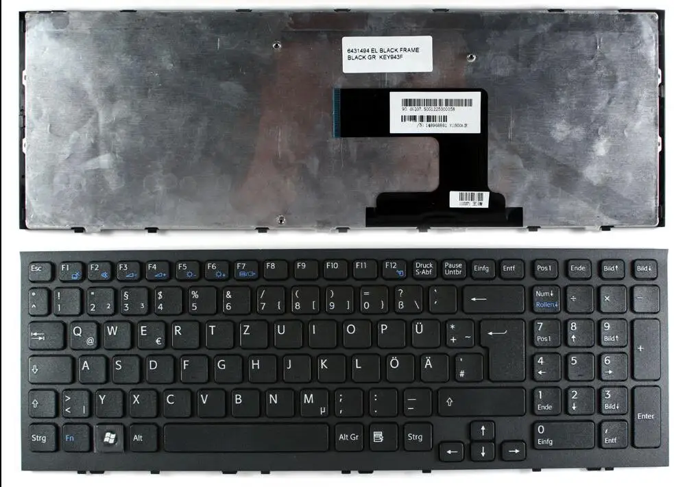 Клавиатура для SONY PCG-71C11M VAIO VPC-EL VPCEL венгерский/канадский французский/США/японский/русский/Великобритания/ирландский/испанский/немецкий