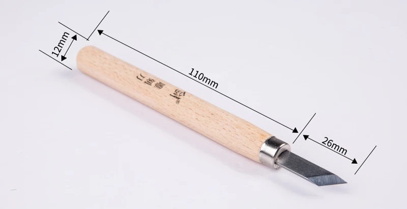 Деревянная резьба узкий скребок для основных деревообрабатываемых DIY инструментов и детальных ручных инструментов 12 шт/лот