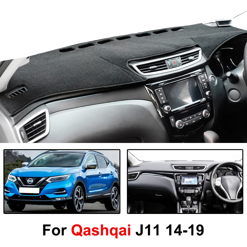 Xukey приборная панель Крышка dashmatt Dash коврик подходит для Nissan Qashqai J11- коврик солнцезащитный тент приборная панель покрытие ковер