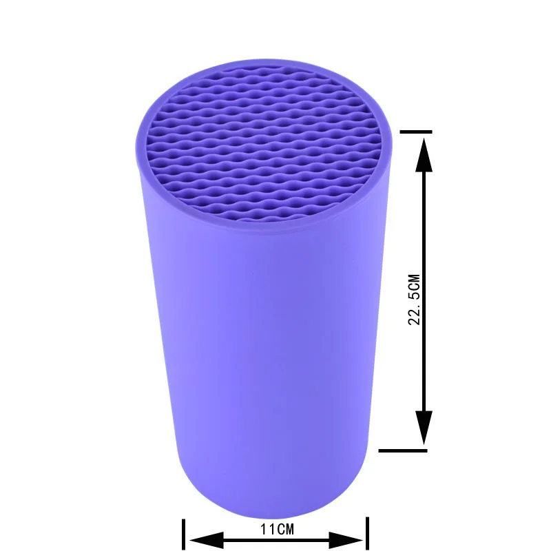 Пластиковый универсальный держатель для ножей, керамический нож, универсальный блок для ножей, кухонная утварь