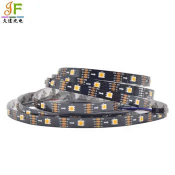 

20M 4X5M DC5V SK9822 Warm White Cool White 30leds/m Addressable 5050 flexible led pixel strip Non-Waterproof same as APA102
