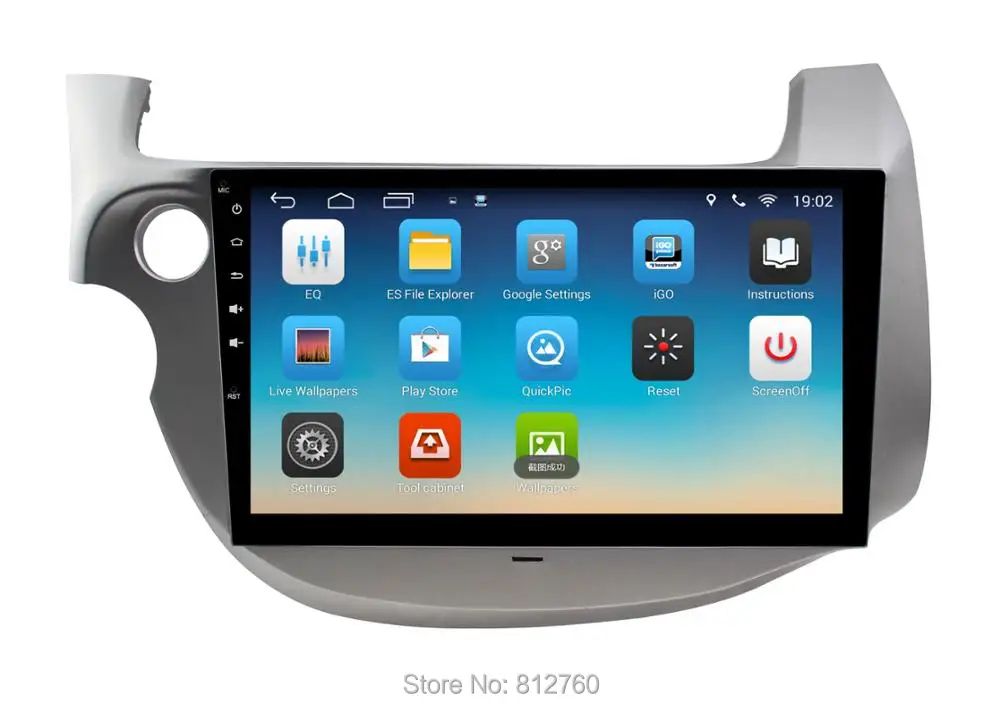 Excellent Nedehe 10.1" Android 8.0 Car DVD GPS for HONDA FIT JAZZ 2007 2008 2009 2010 2012 2013 car radio video player Capacitive screen 3