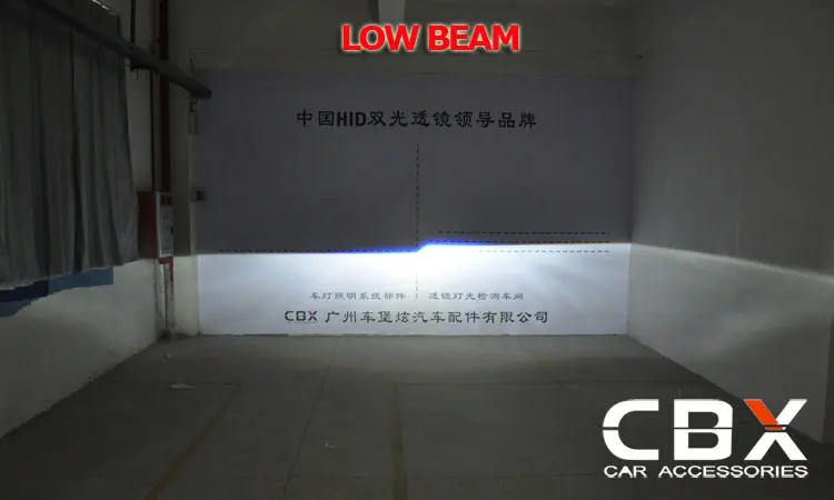CBX 2017 new 2.5 inches WST projector lens low beam