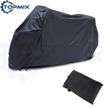 L XL XXL XXXL Black Motorcycle Cover Waterproof Indoor Outdoor Protector Motor Bike Scooter Rain Dustproof Covers 4 Sizes