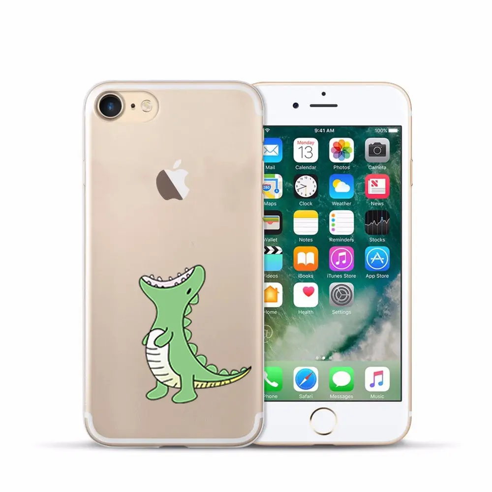 Arvin Plain Case FOR Iphone 7 5 5S 6sPlus X XS Max XR Painting Silicon Cover FOR Iphone 6s Soft Clear Protective TPU Back Cover (12)