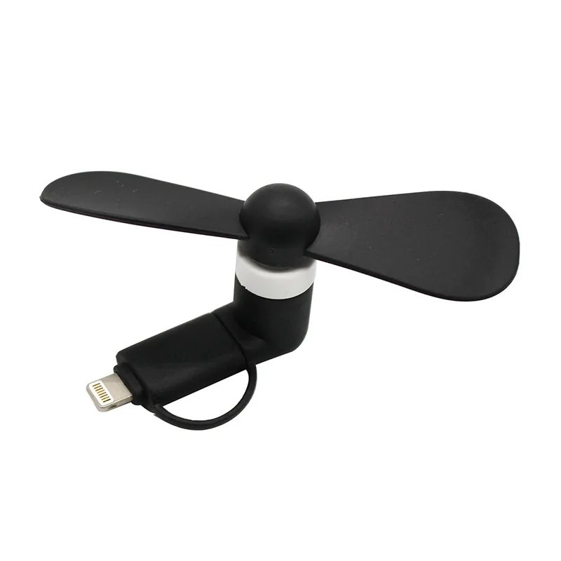 USB гаджеты мини вентилятор для iphone android съемный 2 Контактный гибкий выход