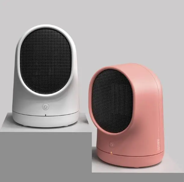 

500W Portable Mini Space Electric Ceramic Heater Personal Heater Fan For Home Office Indoor Use