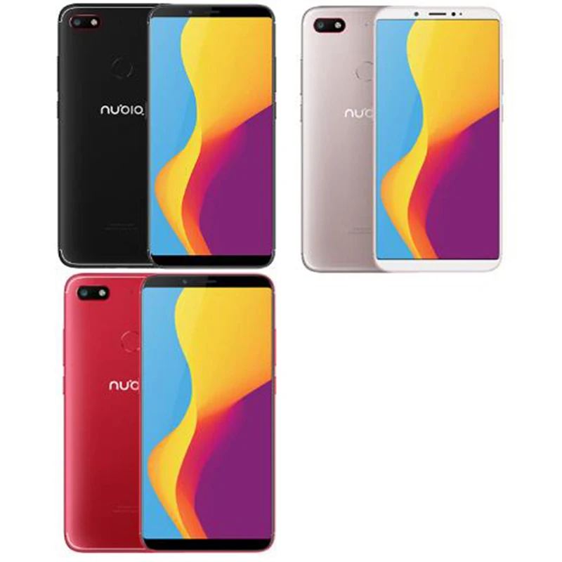 Nubia V18 4G 64G 6,01 дюймов 4000 мАч Snapdragon 625 мобильный телефон передний 8,0 МП задний 13,0 МП отпечаток пальца ID