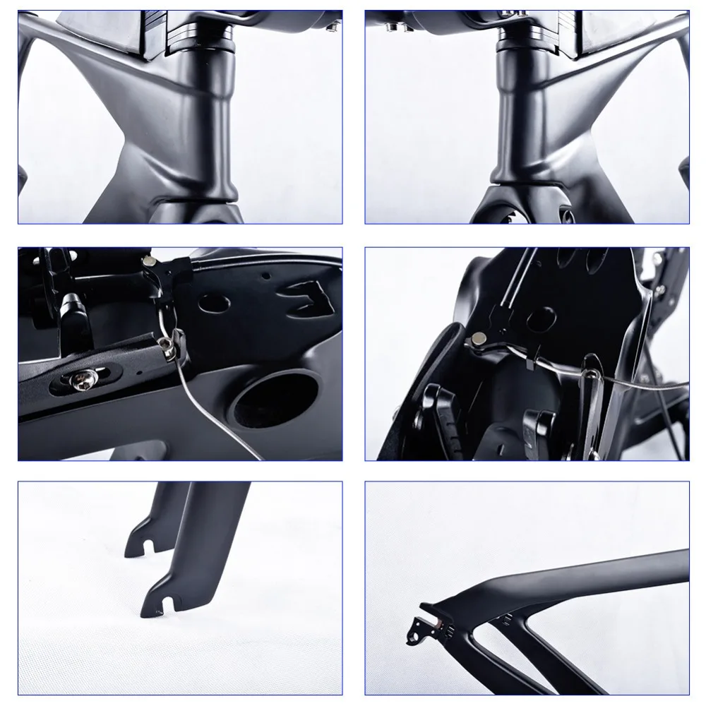 Sale Spcycle 2019 New Carbon Time Trial Triathlon Bike Frame DI2 & Machinery Road TT Bicycle Frameset BB86 System With Trp Clipers 19 Sale Spcycle 2019 New Carbon Time Trial Triathlon Bike Frame DI2 & Machinery Road TT Bicycle Frameset BB86 System With Trp Clipers 19