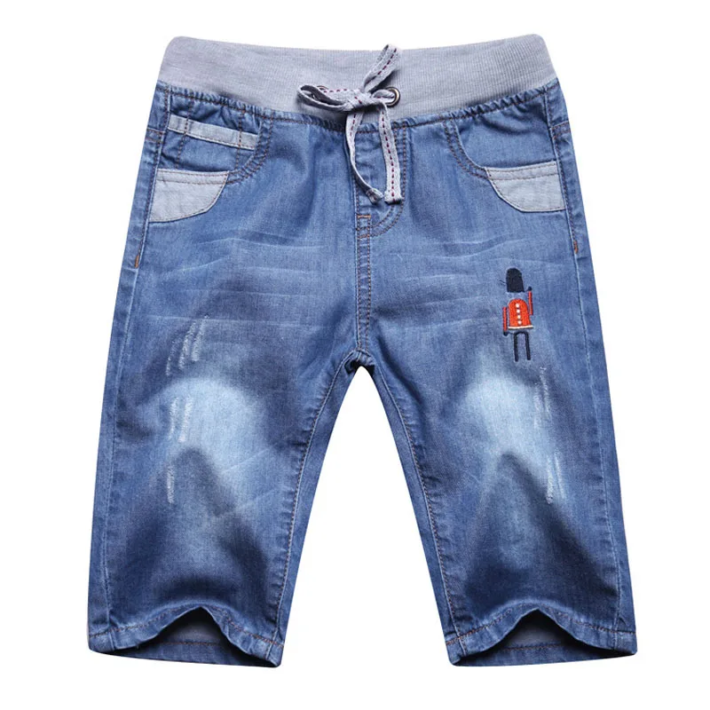 New Children's Summer Boys Denim Shorts Brand Jeans Shorts Kids Fashion