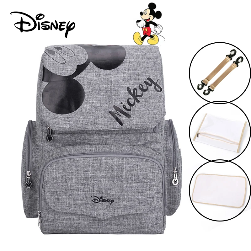 Skup Disney Mickey Minnie Dziecko Pieluszki Torby Bolso Matki Wózek Torba Pieluszka Plecak Torba Macierzyński Mama Torba
