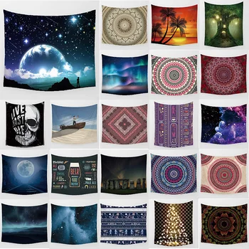 

Unicorn anime tapestry wolf star sky hd wall hanging tapestry home decoration large rectangle bedroom wall tapestry