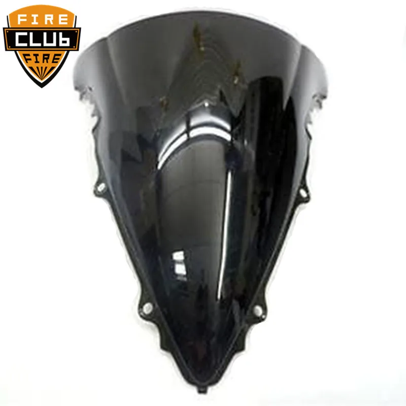 

For Yamaha R6 2003 2004 2005 black Windshield WindScreen Double Bubble For Yamaha R6 03-05