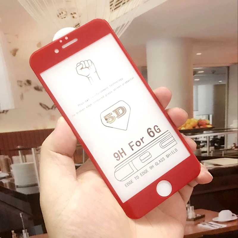 New-5D-Red-Curved-Edge-Full-Cover-Screen-Protector-Film-For-iphone-6-6s-6Plus-3D (2)