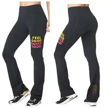 FIT FUNKY женские леггинсы с высокой талией для похудения Брюки с карманами длинные штаны P836