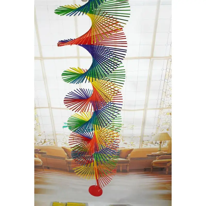 BESTOYARD 1 шт., креативный декоративный Спиннер, привлекательный многоразовый подвесной Спиннер, спиральный Спиннер для сада и дома