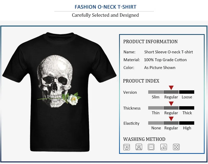 Skull Rose Tattoo_detail_black
