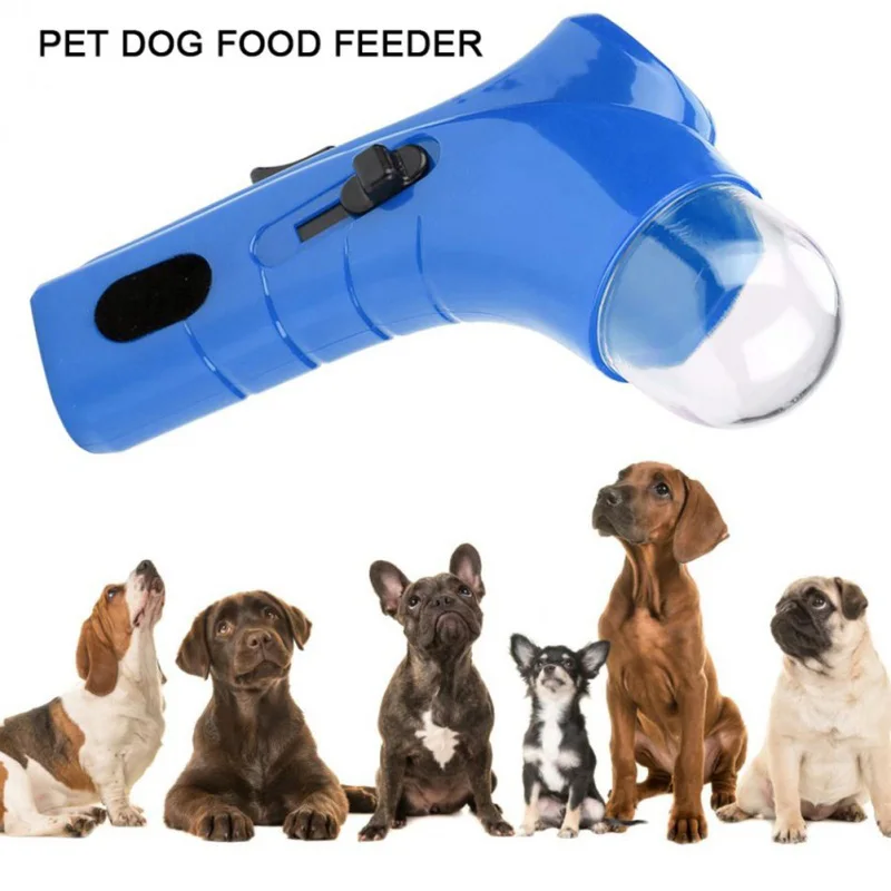 

Pet Dog Snack Catapult Treat Launcher Feeder Toy Games Training TT-best