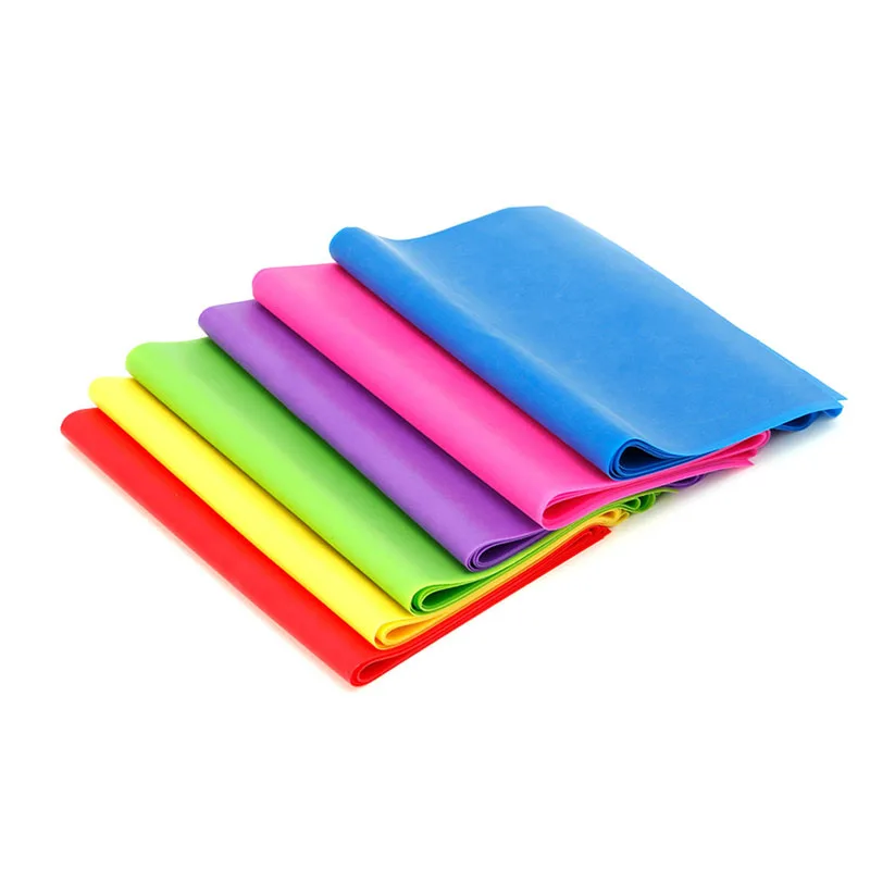 

1.2M Elastic Yoga Pilates Rubber Stretch Exercise Band Arm Leg Back Fitness