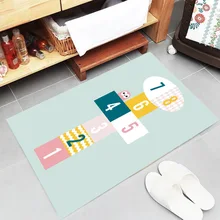 3D печатные детские коврики для гостиной декоративный ковер кофейный столик для спальни кабинет ковер большого размера кухня ванна Противоскользящий ковер