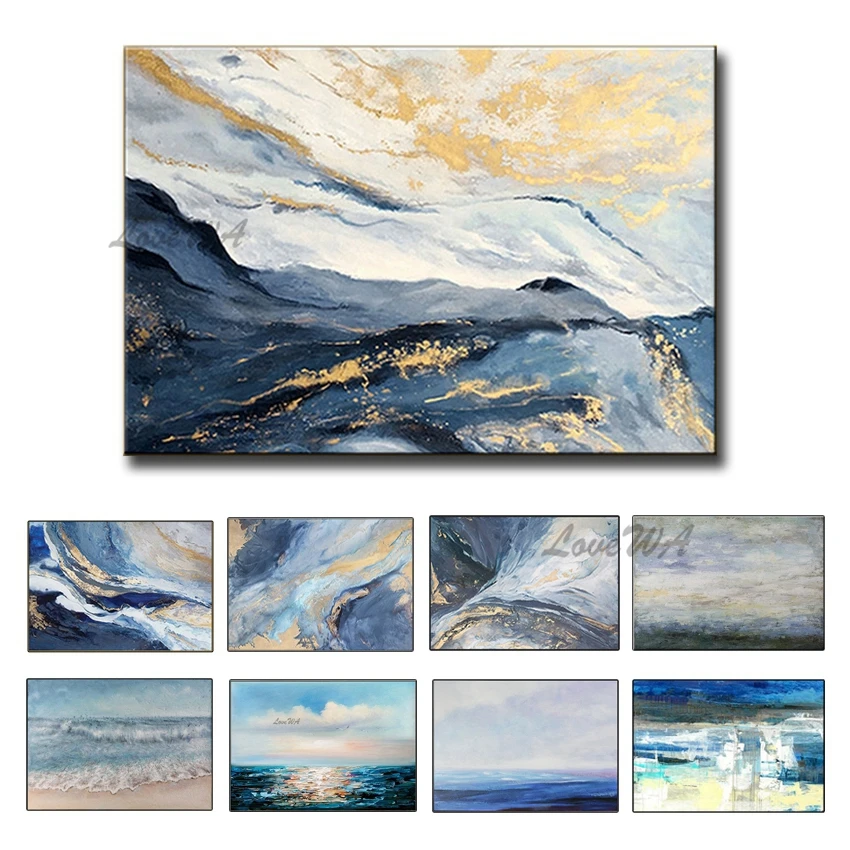 

Big Size Handmade Pictures Abstract Oil Painting Abstract Painting Home Decor Oil Painting On Canvas Unframed