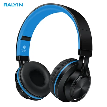 

Bluetooth Headphones, Ralyin Foldable Stereo Wireless Bluetooth Headphones Over Ear with Microphone and Volume Control, Wireles