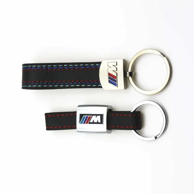 3D car logo keychains for BMW M Tech M Sport M3 M5 X1 X3 E46 E39 E60