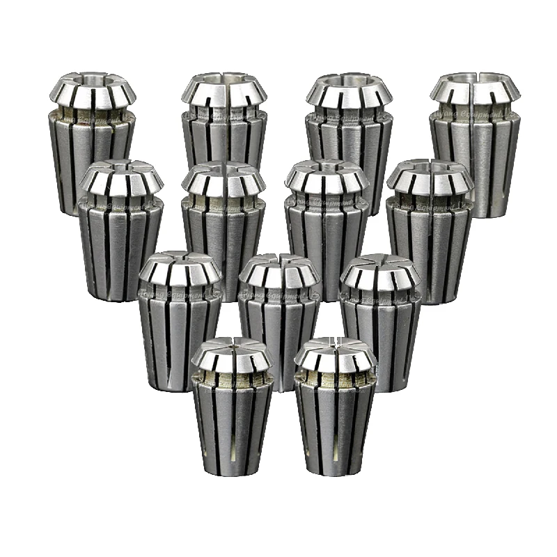 13pcs ER11/ER16 cnc router spindle collet chuck Tool Bits Holder for mini cnc milling machine