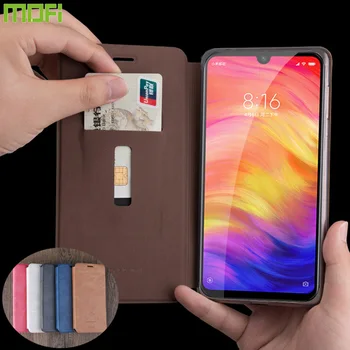 

MOFi For Xiaomi Redmi Note 7 Case Hight Qaulity Luxury Flip PU Leather Cases Cover Book Style Cover