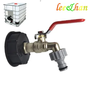 

IBC Tank Adapter S60X6 To Brass Tap 1/2" Replacement Valve Fitting Parts For Home Garden Water Connectors
