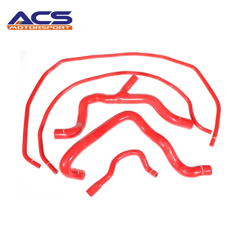 Buy ACS MOTORSPORT Universal Red Silicone Coolant Hose