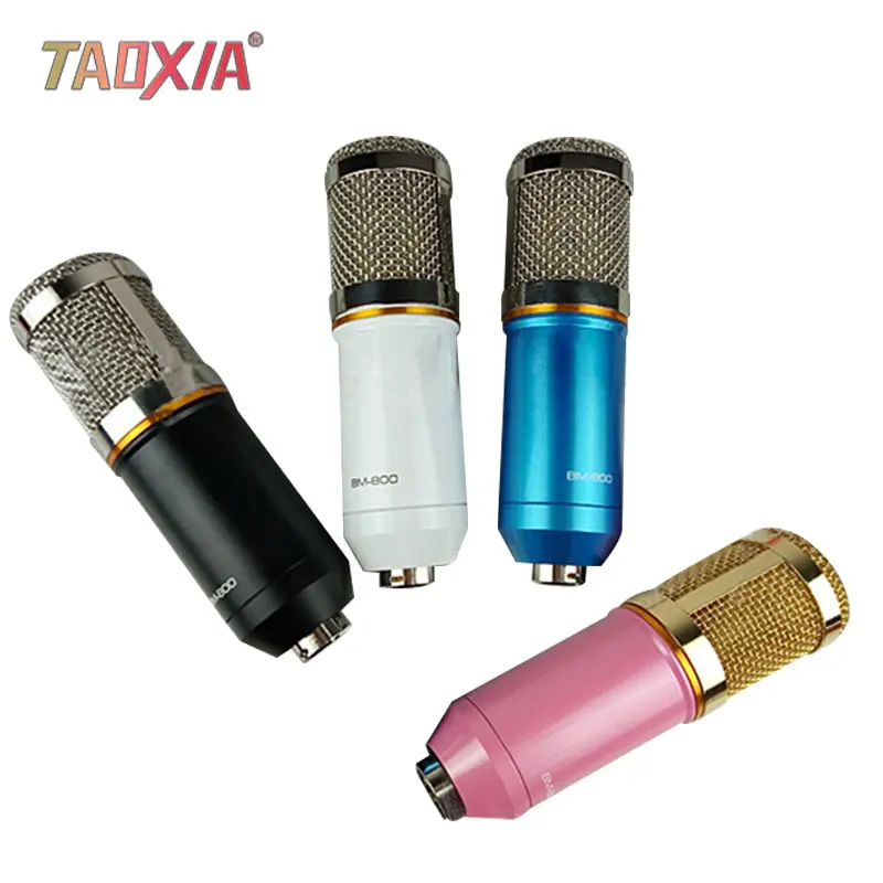 

Audio Recording Condenser Microphone With Shock Mount Anchor Recording Microphone For Computer Studio Karaoke OK